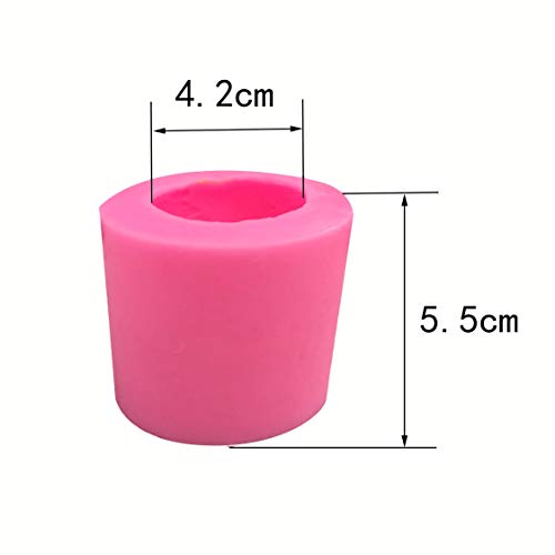 HengKe 3D Duck Soap Silicone Mold, Duckie Silicone Fondant Mold for Baby Shower Cake Topper,Decoration Candle Bath Bomb Resin Mould Chocolate,Polymer Clay,Soap,Crafting Projects