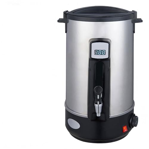 Máquina comercial para hacer velas, 8-35 L, derretidor de cera eléctrico inteligente con boquilla de vertido, aislamiento automático, control de temperatura de 30-110 °C para adultos y niños, 35 L