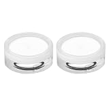 Livella a Bolla Bianca in Plastica, 16 Pezzi, 15mm