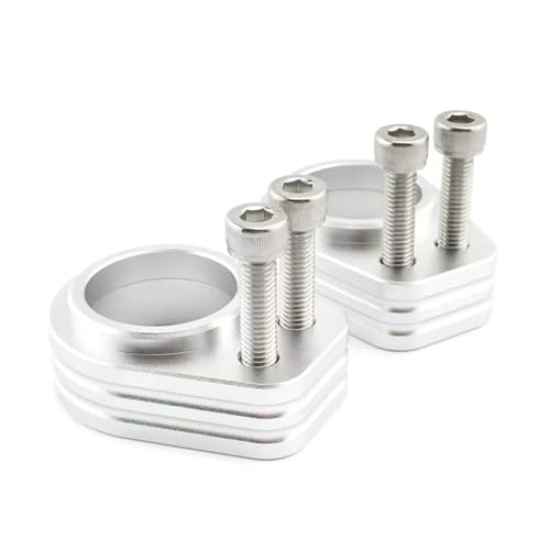 Adaptateurs rehausseurs guidon ZZR1200 Kawasaki élévation 19.5mm en aluminium