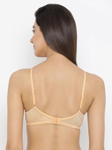 Image of Clovia Women's Lace Lightly Padded Non-Wired Bridal Bra