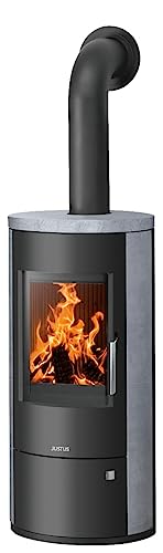 JUSTUS Austin Kaminofen 7 kW für Scheitholz und...