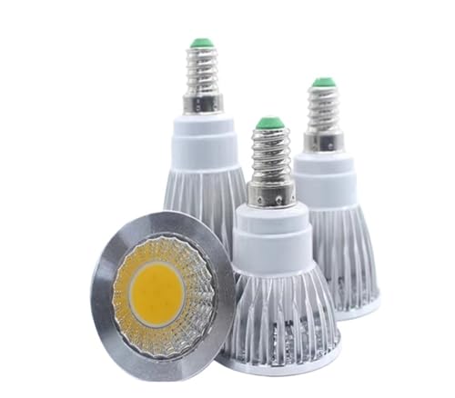 10 �����\�� 9 ���b�g 5 ���b�g 7 ���b�g GU10 MR16 E27 E14 GU5.3 COB LED �d�� AC85-265V LED �X�|�b�g���C�g�����v 110V 220V(Cold white 6000K,E14(AC85-245V