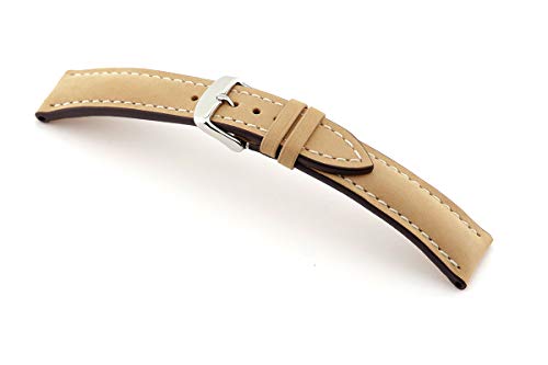 Bracelet de montre 22mm miel RIOS1931 York fait main classique