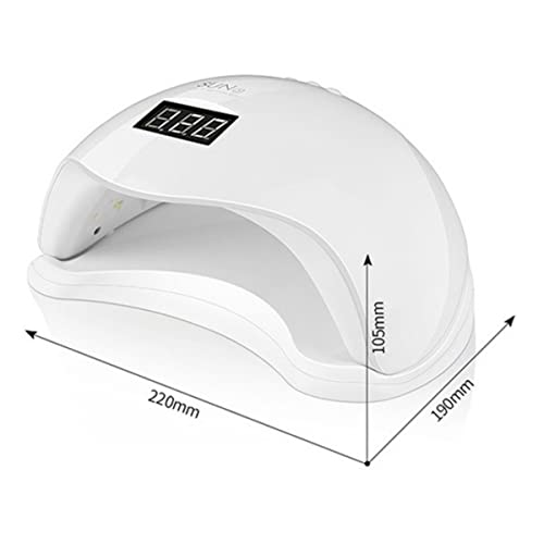Cabine Unhas Gel Estufa LED UV PolyGel Fibra Acrigel BIVOLT