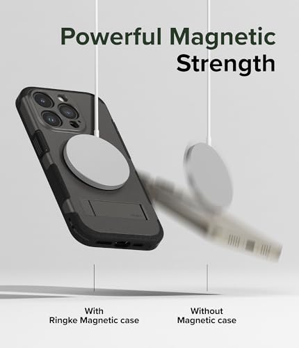 Etui MagSafe iPhone 15 Pro Max Ringke ultra fin pour video et bureau - 6