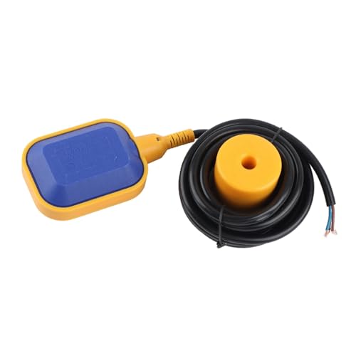 Cocoarm Kabel -Schwimmerschalter, Wasserdichtes Polypropylen, Einfache Installation für Tank und Sumpfpumpe mit 75 -Zoll Kabel und Einstellbarer Steuerung (4m Linie)