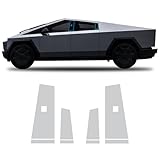Paintville for Tesla 2024 Cybertruck TPU PPF HD Clear Paint Protective Film Custom Fit Anti Scratch Self Healing Shield Guard Tesla Finishing Accessories for B-Pillar C-Pillar