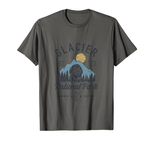 Glacier National Park Montana Road Trip T-Shirt