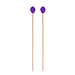 1 paire de clavier à tête de laine Marimba maillets accessoire d'instruments de Percussion avec poignées en hêtre pour joueur intermédiaire(Violet)