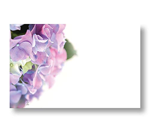 Hydrangea Spring Floral Enclosure Cards, Pack Of 50 #TOP20