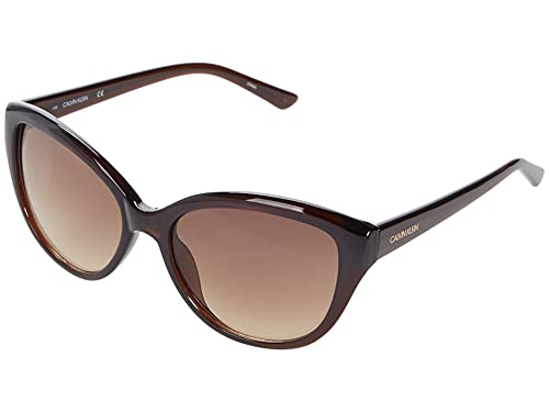 Image of Calvin Klein Sunglasses CK19536S 210 Brown Sunglasses
