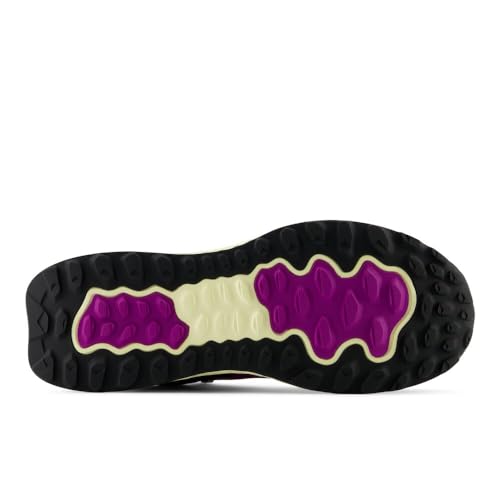 New Balance Women's Fresh Foam Garoé V1 Midcut Trail Running Shoe, Fuchsia Purple/Ambient Light/Black, 9