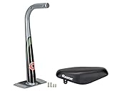 Razor E300 Seat with Post - Matte Grey