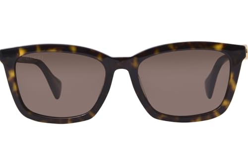 Gucci GG1596SK 003 Havana/Brown Square Woman's Sunglasses., Size: 55/18/1452