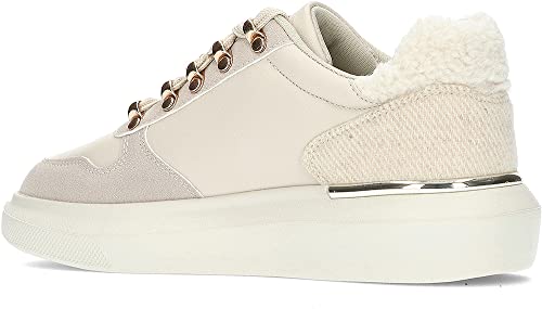 MARIAMARE Deportivas Mujer Deportivas 63231 Mujer | Deportivas Casual | Cierre con Cordones | 52801 | Beige Cover