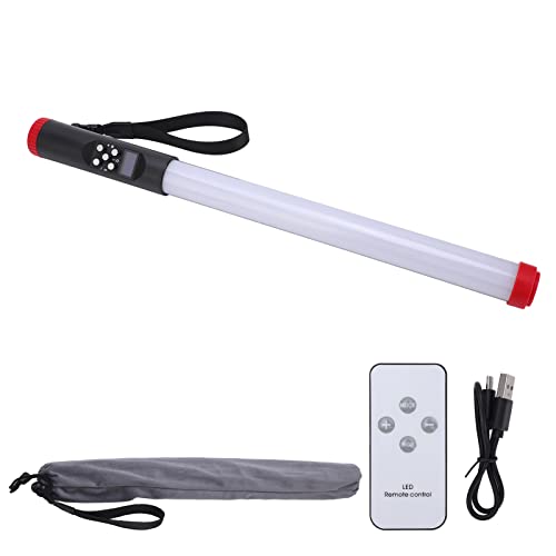 Barra LED Sumergible 30m, Stick Light RGB Recargable Tipo C – Modos Múltiples y Control Remoto 10m, Luz de Relleno para Video