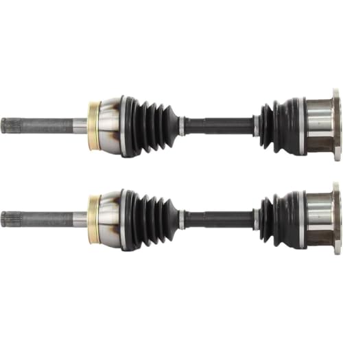 CV Axle Front, CV Joint Constant Velocity Half-Shaft Assemblies CV Axle Drive Shaft Pair fits Nissan Xterra 2.4L 4WD 2000 2001 2002 2003 2004, fits Nissan Xterra 3.3L 4WD 2000 2001 2002 2003 2004