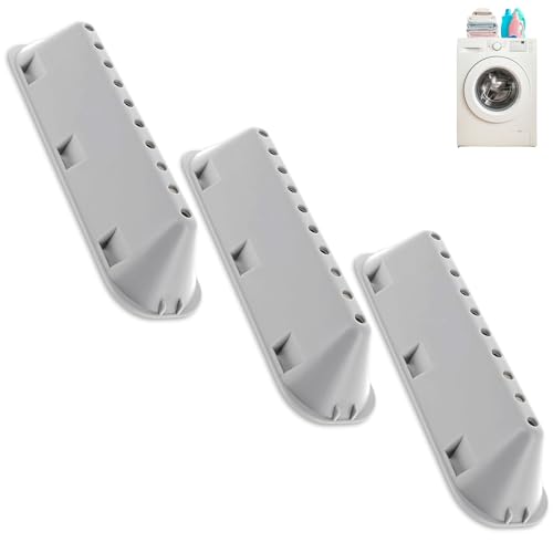 CHEFZOCO Bateaguas Lavadora, aleta de tambor, Agitador de Tambor, aleta arrastre para tambor de lavadora, Compatible con Indes-t Ariston Hotpoint Whirlpool Bauknecht, Código original C00065463, 3 uds
