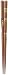 Ishida 11424 Three-Point Support Chopsticks, Right Handed, Natural Wood, Approx. 6.5 inches (16.5 cm)