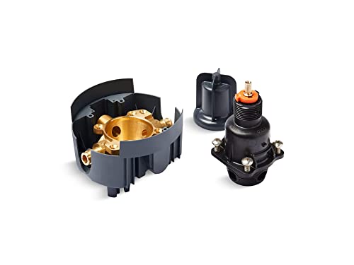 KOHLER 8304-UX-NA Rite-Temp Pressure-Balancing Valve Body and Cartridge Kit with PEX Expansion Connections, Shower Valve System by Kohler - Used condition - US$58.37
