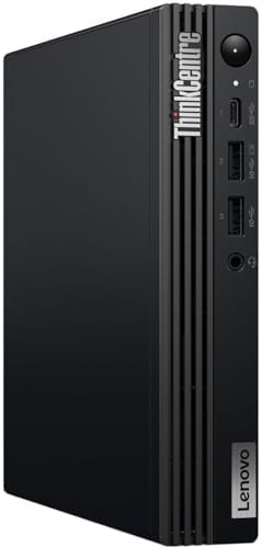 Lenovo ThinkCentre M70q Gen 5 12TD001KUS Desktop Computer - Intel Core i7 14th Gen i7-14700T - vPro Technology - 16 GB - 512 GB SSD - Tiny - Black