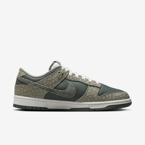 Nike Dunk Low Retro Premium Men's Shoes (HF4878-053, Dark Stucco/Summit White/Alabaster/Vintage Green) Size 7.53