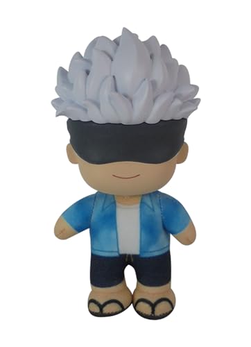 Great Eastern Entertainment Jujutsu Kaisen - Satoru Gojo (Beach) FigureKey Plush 4.5" H