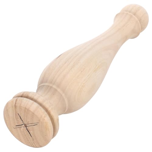 Embouts en bois massif de lit et tringles de 8x33cm pour réussir vos projets DIY déco