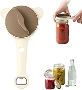 2026 New 4-in-1 Jar Opener - Adjustable Stainless Steel Lid Remover for Seniors & Arthritis Suffe...