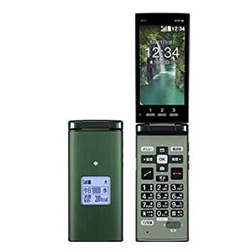 KYOCERA au KYF36 񂽂P[^C GREEN
