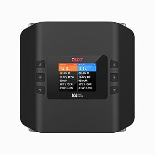 Isdt K4 chargeur LiPo double canal, 600 W par port