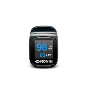 Nonin TruO2 OTC Pulse Oximeter Model 3250 FDA-Cleared, Over-The-Counter Medical Grade Wireless Fingertip Pulse Oximeter