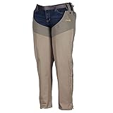 Gamehide Women's Upland Field Adjustable Bird Hunting Chap (Khaki, One Size)