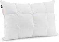 Travesseiro Luuna Down Alternative, Ultra Soft Cruelty Free, Altura Ajustável 2 Inserções, Capa 30% Algodão OEKO-TEX, 30 Noites de Teste.