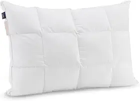 Travesseiro Luuna Down Alternative, Ultra Soft Cruelty Free, Altura Ajustável 2 Inserções, Capa 30% Algodão OEKO-TEX, 30 Noites de Teste.