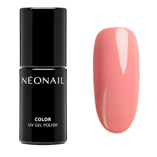 NÉONAIL Pintauñas Semipermanentes 7,2 ml - Naranja - Bloomy Mood - Esmaltes Semipermanentes Para Uñas - Gel Uñas - Manicura - Nail Art - Brillo Uñas - Laca De Uñas - Esmalte Uñas