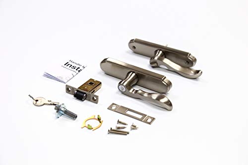 Larson Certified Storm Door M2 Mortise Handle Set (Brushed Nickel) #TOP2