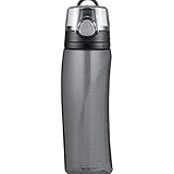 Thermos Intak Hydration Bottle with Meter, Smoke, 24 Ounce