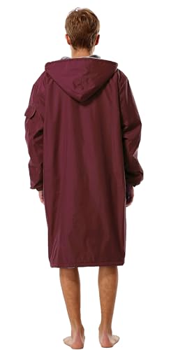 Image of Adoretex Unisex Adult & Youth Faux Fur Lining Swim Parka (PK003)