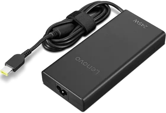 Lenovo Slim 245W AC Adapter for Lenovo LOQ 3 Series-LOQ 17IRX10, Yoga S900 Series-Yoga Pro 9 16IAH10, Y700 Series-Legion 7 16IAX10, ADL245SLC3A, GX21T87698. - Amazon product rated Grade F
