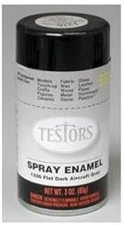 Flat Dark Aircraft Grey Enamel Paint 3oz Spray Can