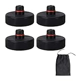 FJLKGDSP Auto Gummi Hebe Jack Pad Adapter Werkzeug Chassis Mit Lagerung Fall Geeignet for 3 Highland Y Juniper SX(4pcs with Bag)