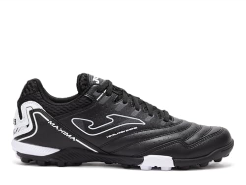 Joma Maxima Turf, Futsal Shoe Maschio, 40.5 EU, Nero, 40.5