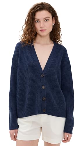 Women's Cropped Cashmere Cocoon Cardigan