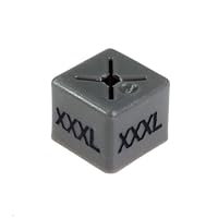 Pack of 50 Garment Clothes Size Cubes XS, S, M, L, XL, XXL, XXXL (XXXL)
