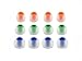 Produktbild 12pcs (NSY-TRSW) 4S / 4M / 4L Premium Silicone Replacement Adapters Eartips Earbuds Compatible with Fitbit Flyer Wireless Earphones/Headphones