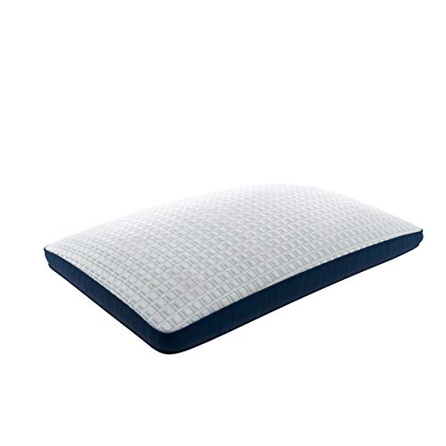 Serta Icomfort Carbon Fiber Memory Foam Pillow, Queen, Gray #TOP1