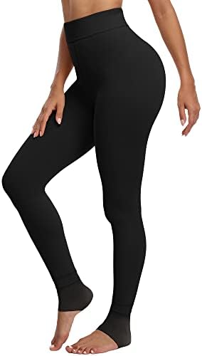 Thick Velvet Tights Thermal Pants Black 