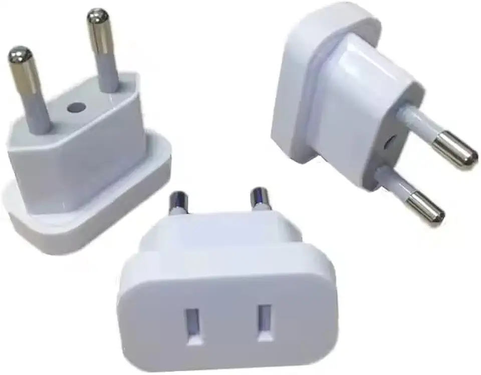 3 Unidades Adaptador de Tomada Padrao Americano Para Padrao Brasileiro